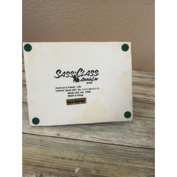 Annie Lee Sass 'n Class "Blue Monday" 1998 African American Decor - No Box - Picture 11 of 13